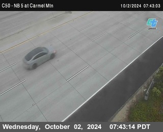 NB 5 at Carmel Mountain Rd.