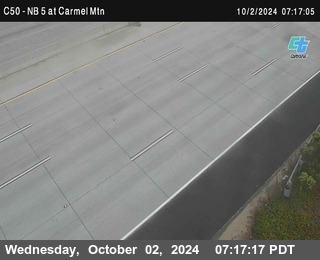 NB 5 at Carmel Mountain Rd.