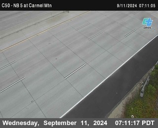 NB 5 at Carmel Mountain Rd.