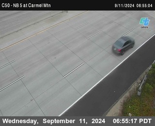 NB 5 at Carmel Mountain Rd.