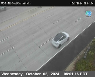 NB 5 at Carmel Mountain Rd.