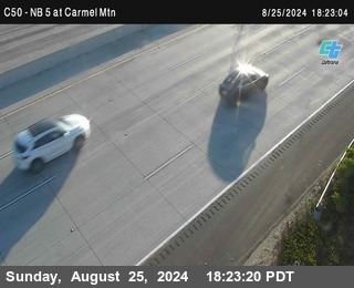 NB 5 at Carmel Mountain Rd.