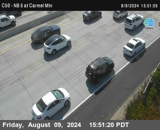 NB 5 at Carmel Mountain Rd.