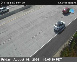 NB 5 at Carmel Mountain Rd.