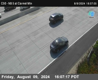 NB 5 at Carmel Mountain Rd.