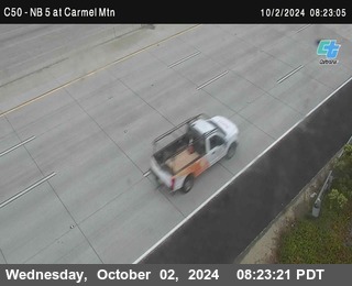 NB 5 at Carmel Mountain Rd.