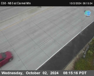 NB 5 at Carmel Mountain Rd.