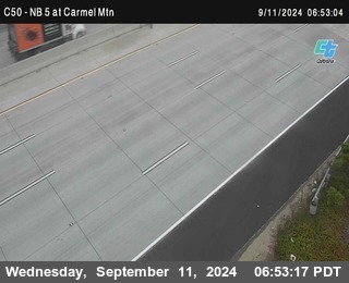 NB 5 at Carmel Mountain Rd.