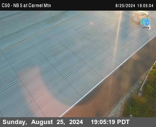 NB 5 at Carmel Mountain Rd.