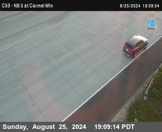 NB 5 at Carmel Mountain Rd.