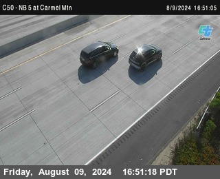 NB 5 at Carmel Mountain Rd.