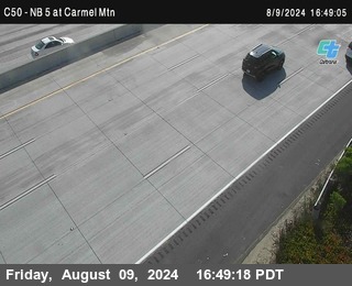 NB 5 at Carmel Mountain Rd.