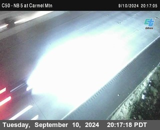 NB 5 at Carmel Mountain Rd.