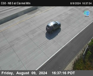 NB 5 at Carmel Mountain Rd.