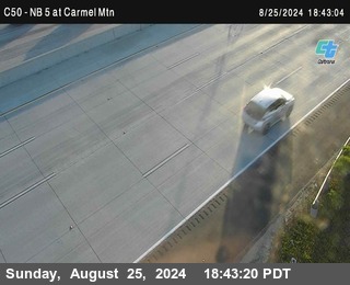 NB 5 at Carmel Mountain Rd.