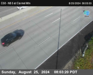 NB 5 at Carmel Mountain Rd.