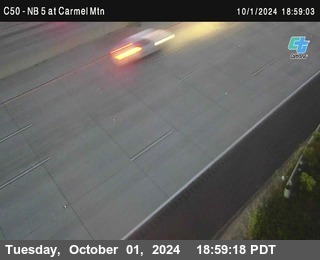 NB 5 at Carmel Mountain Rd.