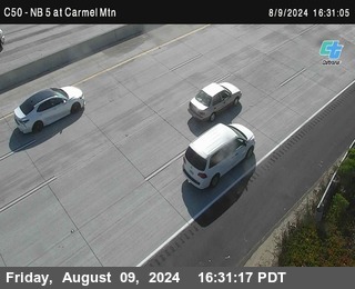 NB 5 at Carmel Mountain Rd.