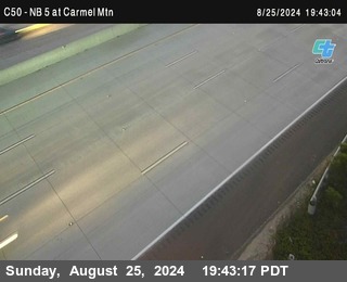 NB 5 at Carmel Mountain Rd.