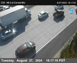 NB 5 at Carmel Mountain Rd.