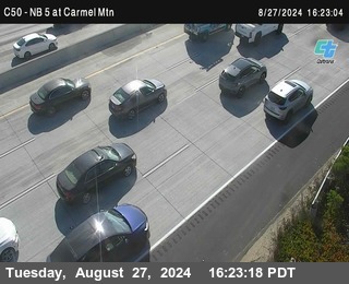 NB 5 at Carmel Mountain Rd.