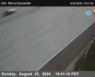 NB 5 at Carmel Mountain Rd.