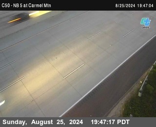 NB 5 at Carmel Mountain Rd.