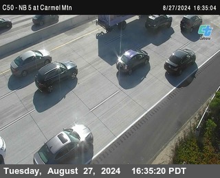 NB 5 at Carmel Mountain Rd.