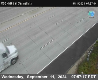 NB 5 at Carmel Mountain Rd.