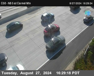 NB 5 at Carmel Mountain Rd.