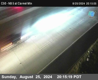 NB 5 at Carmel Mountain Rd.