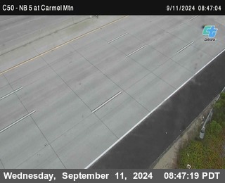 NB 5 at Carmel Mountain Rd.