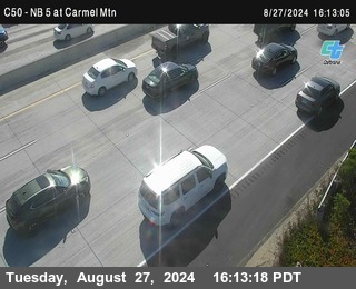 NB 5 at Carmel Mountain Rd.