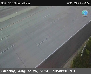 NB 5 at Carmel Mountain Rd.