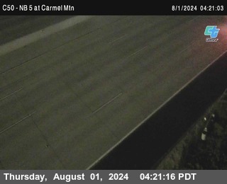 NB 5 at Carmel Mountain Rd.