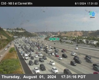 NB 5 at Carmel Mountain Rd.