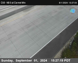 NB 5 at Carmel Mountain Rd.