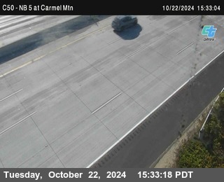 NB 5 at Carmel Mountain Rd.