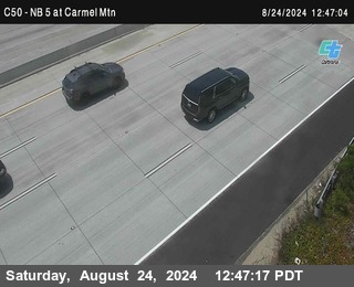 NB 5 at Carmel Mountain Rd.