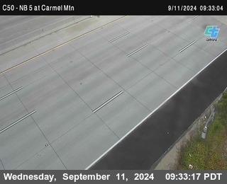 NB 5 at Carmel Mountain Rd.