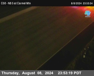 NB 5 at Carmel Mountain Rd.