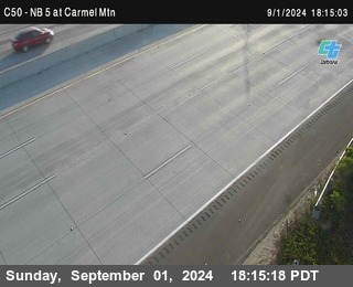 NB 5 at Carmel Mountain Rd.