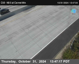 NB 5 at Carmel Mountain Rd.