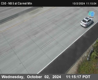 NB 5 at Carmel Mountain Rd.