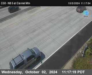 NB 5 at Carmel Mountain Rd.