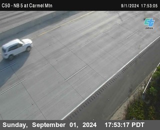 NB 5 at Carmel Mountain Rd.