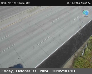 NB 5 at Carmel Mountain Rd.