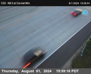 NB 5 at Carmel Mountain Rd.