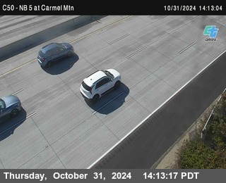 NB 5 at Carmel Mountain Rd.