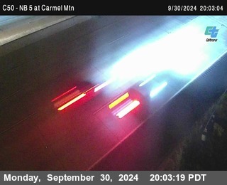 NB 5 at Carmel Mountain Rd.